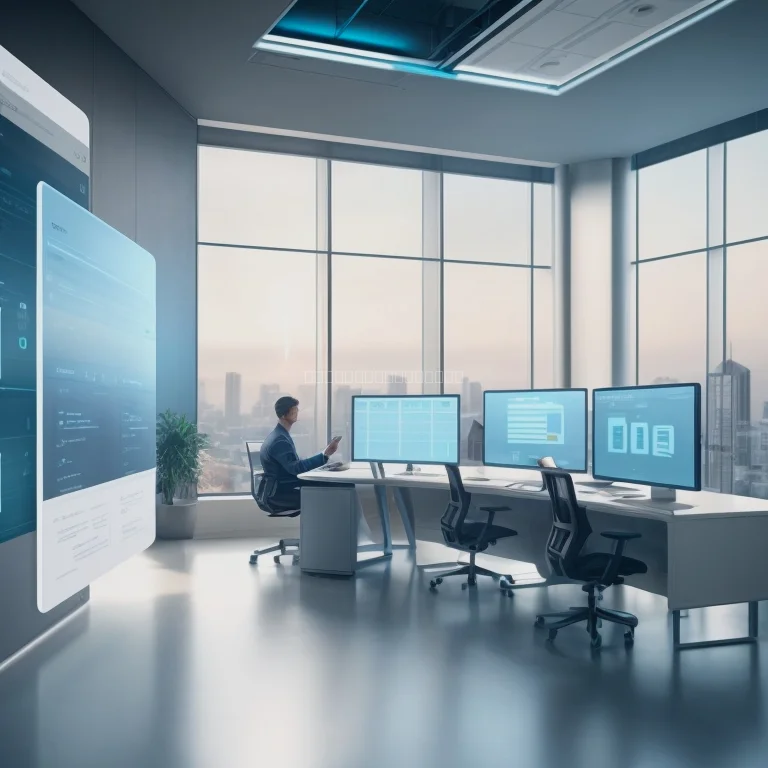 Professionals collaborating on internal software and automation solutions