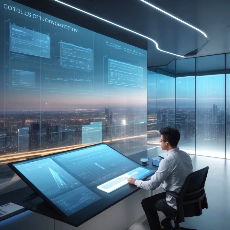 Professionals collaborating on internal software and automation solutions